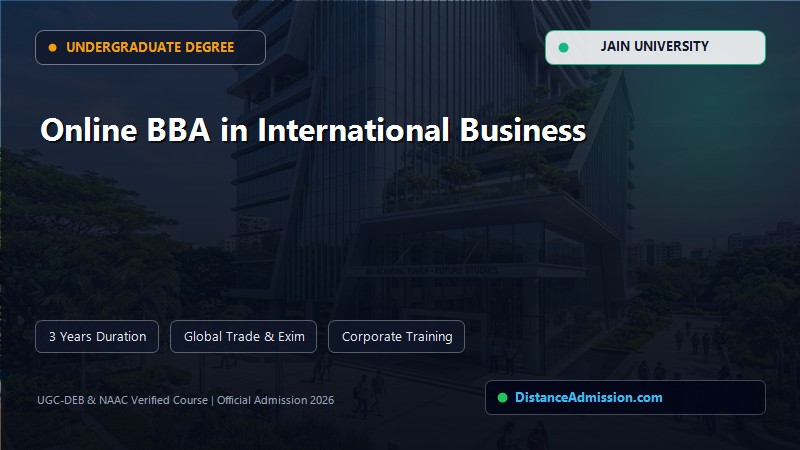 Online BBA in International Business