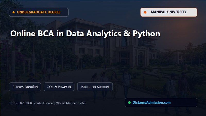 Online BCA in Data Analytics & Python