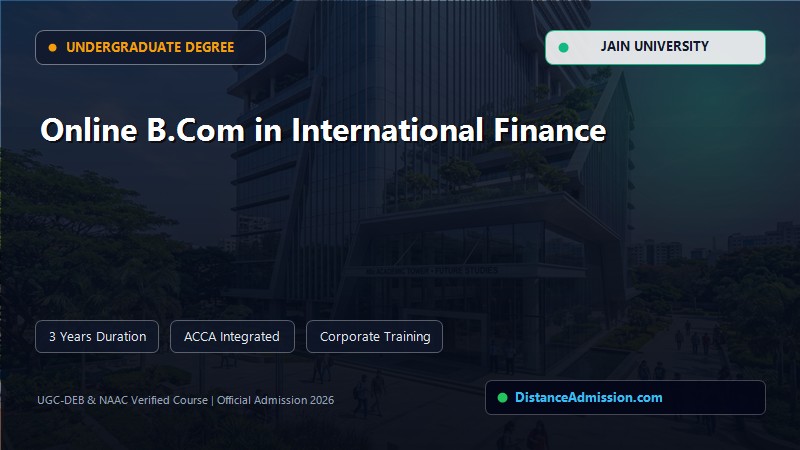 Online B.Com in International Finance & ACCA